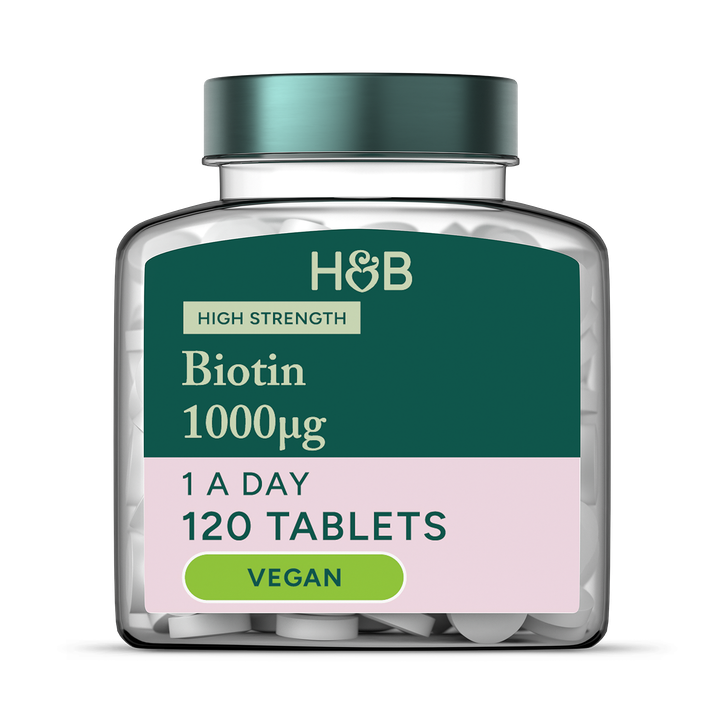 Holland & Barrett Biotin 1000ug 120 Tablets